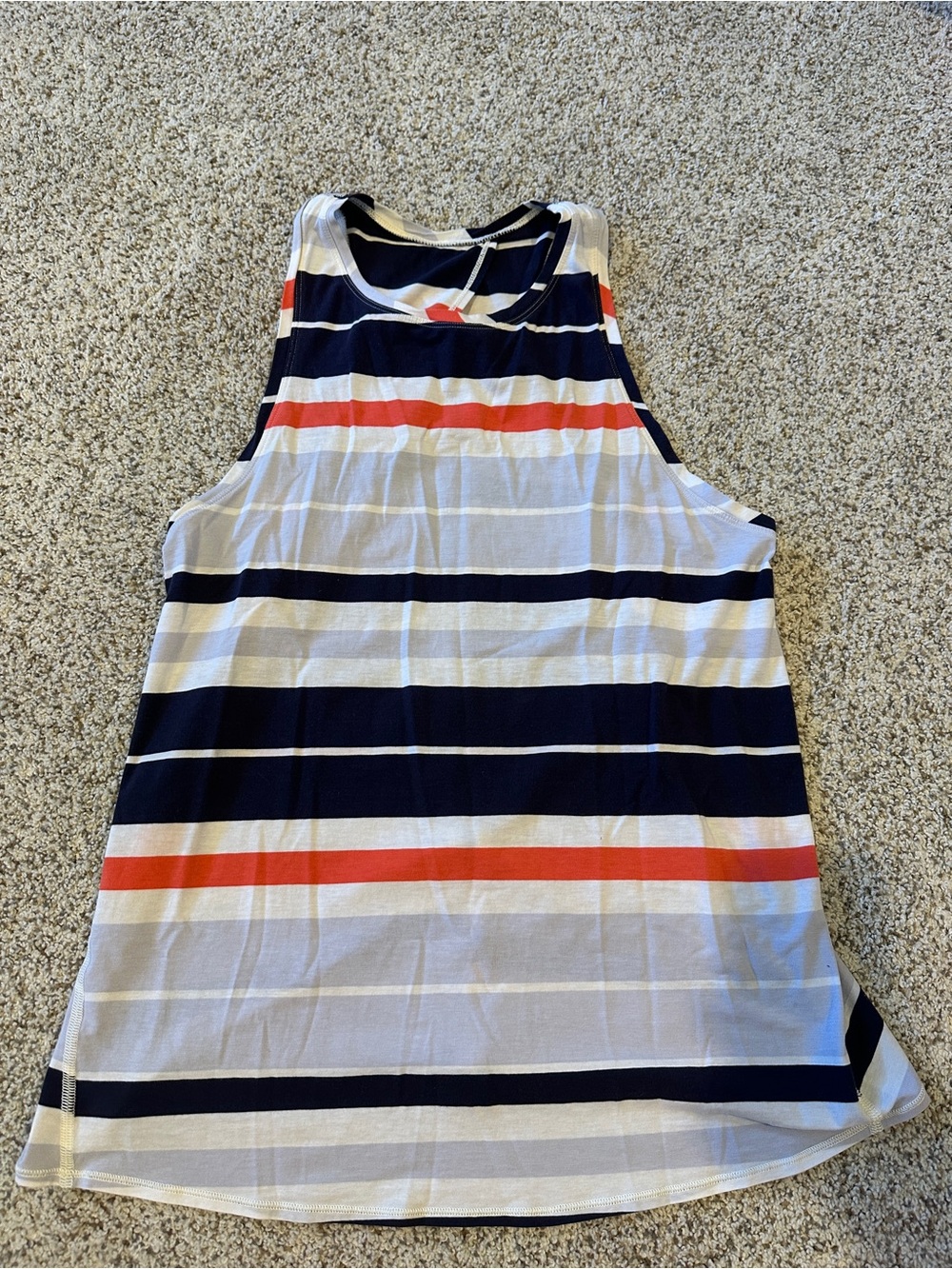 lululemon Striped Racerback Tank
